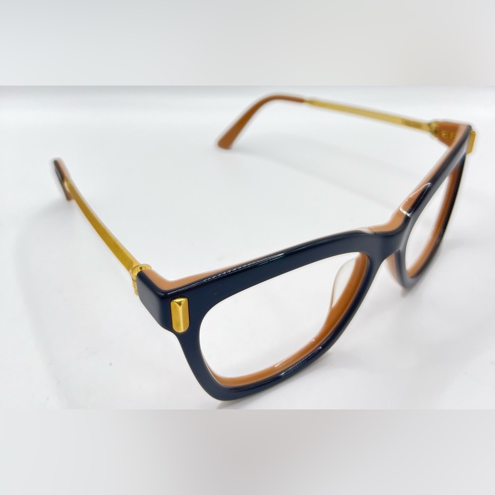 Calvin Klein CK8539S Black Gold Cat-Eye Sunglasses Frames Only - Picture 1 of 8